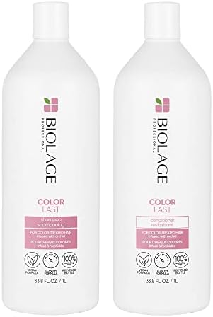 BIOLAGE Color Last Shampoo | Helps Protect Hair & Maintain Vibrant Color | For Color-Treated Hair | Paraben & Silicone-Free | Valentine's Day Gift Set | Bath Gift Set |Vegan​