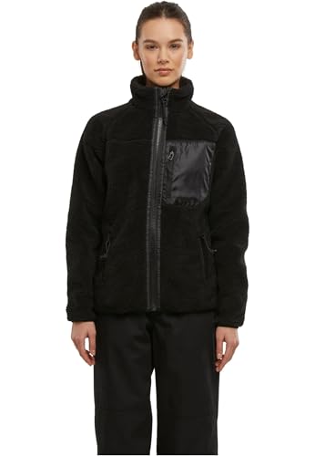 Brandit Women Teddyfleece Jacket 15Y, Farbe: black, Größe: S