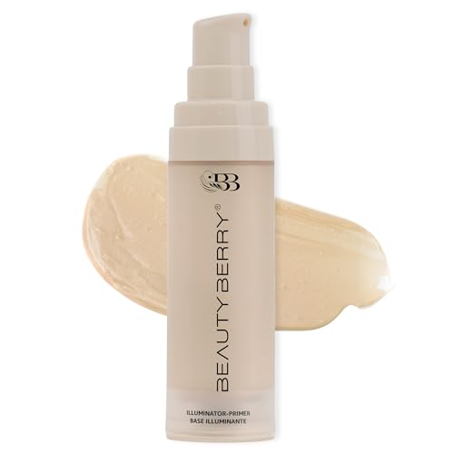 Image of Beauty Berry Base Illuminator Primer - 30ml | Luminous Finish, Long Lasting & Lightweight Formula | Keeps Makeup Fresh, Smooth & Radiant | Hydrating Primer for Face