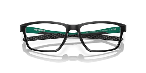Image of Oakley Men's Ox8153 Metalink Rectangular Prescription Eyeglass Frames