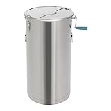 extracteur miel occasion le bon coin 【Saludable e intacto】: la tapa de acero inoxidable engrosada mejora el sellado del producto, lo que puede evitar el polvo y los insectos. El diseño de engranaje cerrado puede evitar eficazmente que la miel se adhiera al engranaje y se muela con la miel, evitando así la contaminación de la miel. Esto asegurará que la miel esté limpia y saludable.