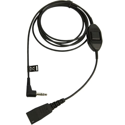 Cable QD Jabra para teléfonos Alcatel IP Touch 4038 y 4060