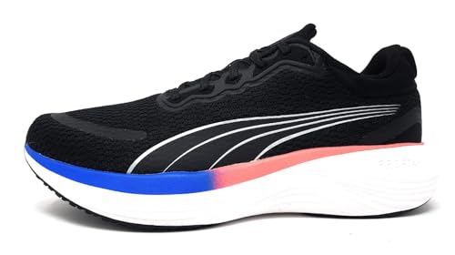 Puma Scend Pro, Zapatillas Para Correr De Carretera Unisex Adulto, Negro Ultra Azul, 43 Eu