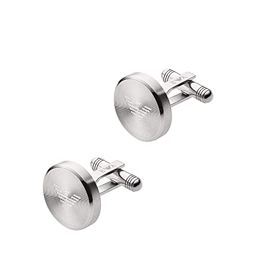 Emporio Armani Gemelli da Uomo in Acciaio Inossidabile