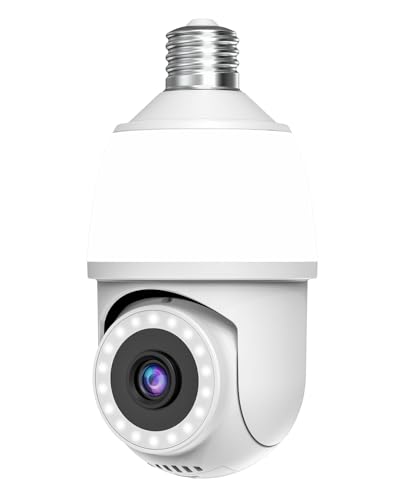 Catálogo para Comprar On-line Camaras para Casa más recomendados. 42 EASYTAO Camara Foco Camara de Seguridad Interior/Exterior 1080P, Camara WiFi IP66 Impermeable Base E26/ E27 con Seguimiento Automático, Visión Nocturna a Color, Audio...