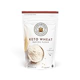 King Arthur, Keto Wheat Flour Blend, Non-GMO Project Verified, 1-to-1 Substitute for All- Purpose Flour, 16 Ounce (Pack of 4)