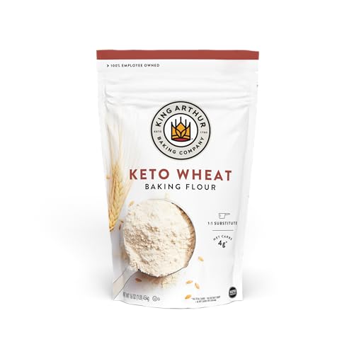King Arthur, Keto Wheat Flour Blend, Non-GMO Project Verified, 1-...