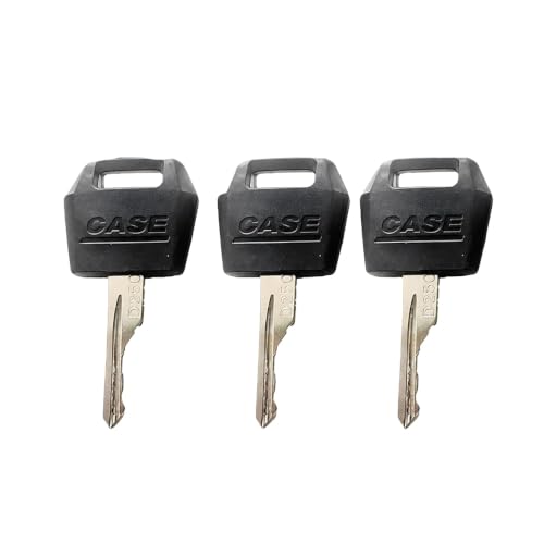 3 Clés Ignition Case Tracteur Excavatrice