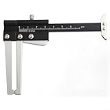 Hosrivae 60 mm Bremsscheibenverschleißlehre, Edelstahl-Messschieber zur Messung...