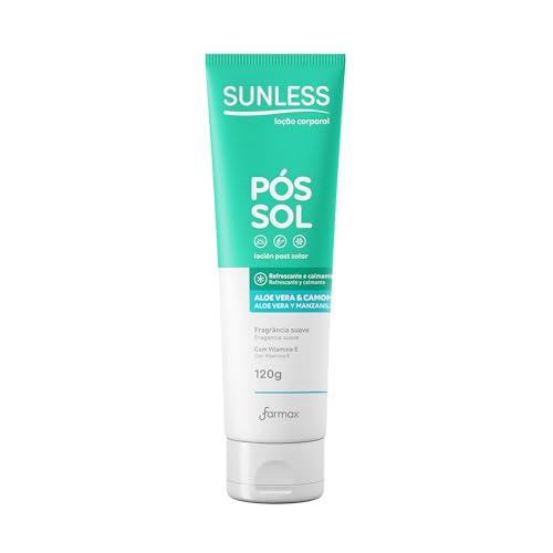 Farmax - Pos Sol Sunless Farmax 120G Aloe Vera E Camomila