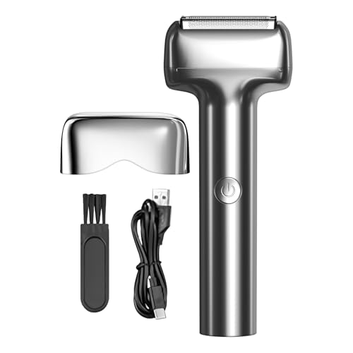 Rasoir électrique compact | Étanche, sec et humide,Rasoir à barbe à grille pour homme - Pour voyages, déplacements professionnels, camping, domicile, dortoir, père, petit ami,
