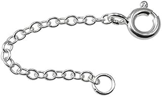 Sterling Silver Trace Chain Extender 2-4 Inches