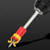 Screw Holder Tool – Plastic Hand-Held Screw & Bit Grip for Woodworking, Manual Operation, Secure Fastener Starter for Drilling & Driving