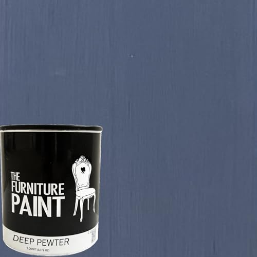 The Furniture Paint, Quart, Color: Deep Pewter, Best 1-Step Furniture