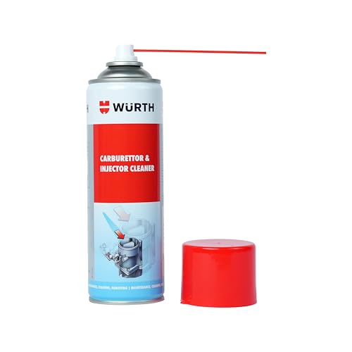Image of Wuerth Carburettor & Injection Cleaner - 500ml | Throttle Body, Carburettor, Injector & Fuel System Cleaner Spray | German Engineered | Removes Carbon, Deposits & Oxidation
