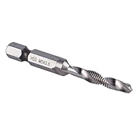 Sechskant Schaftbohrer M5 Hahn Sechskant Bohrer HSS M5 1/4 Zoll Metrisch Gewindebohrer