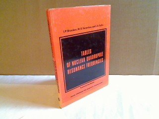 Hardcover Tables of nuclear quadrupole resonance frequencies Book