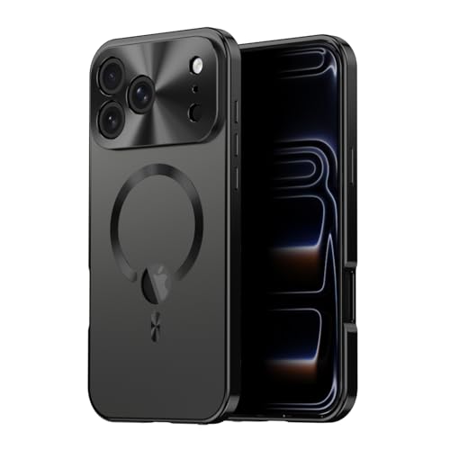 Coque iPhone 17 MagSafe avec verre de confidentialité intégré anti-espion et cadre antichoc