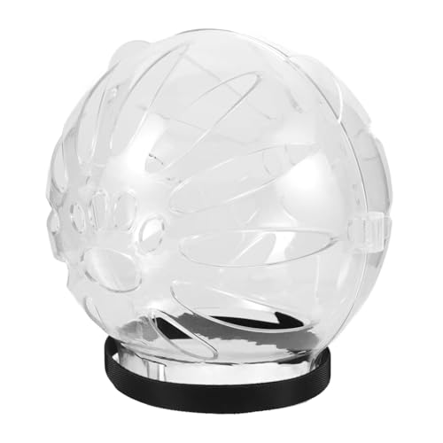 BESPORTBLE 猫用クリアヘルメット 透明 バブル ヘルメット 舐め防止 手術後 グルーミング用 調節可能 視界良好 猫の復サポート