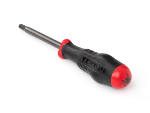 Image of TEKTON 7 mm Hex High-Torque Black Oxide Blade Screwdriver | DHX21070 | Made in USA