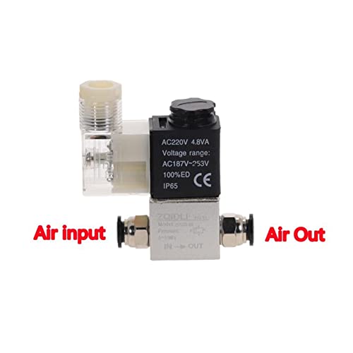 Électrovanne 2V025-08 1/4" pour stopper les fuites d'air comprimé en 220V ou 12V - 5