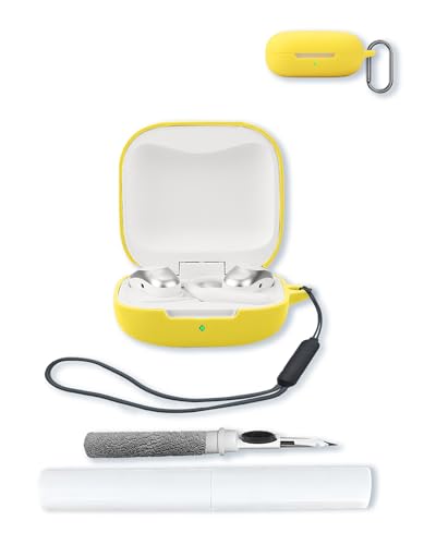 SHOKZ OpenFit Air�p�P�[�X - �I�[�v���C���[�w�b�h�z���A�\�t�g�v���e�N�e�B�u�ABOVUGAC�V���R���P�[�X�J�o�[ �L�[�`�F�[��&�N���[�j���O�L�b�g&�X�g���b�v�t�� SHOKZ OpenFit Air�C���z���p-�C�G���[