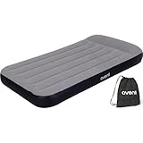AVENLI Luftmatratze selbstaufblasend Twin-Size 191x99x30 cm, 1 Person, Coil-Beam, selbstaufblasend, bis 100 kg, grau, Camping Gästebett Outdoor – aufblasbare Matratze für 1 Person