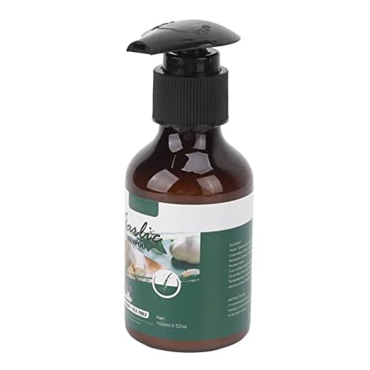 Garlic Shampoo, Itching Relief 100ml Hair Loss Treatment Safe Mild Plant Extract Shampoo Dandruff Removal for Home Hair Salon for Daily Hair Care