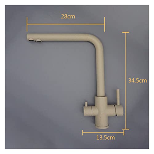 Robinet de purification cuisine eau filtrée double commande - 7