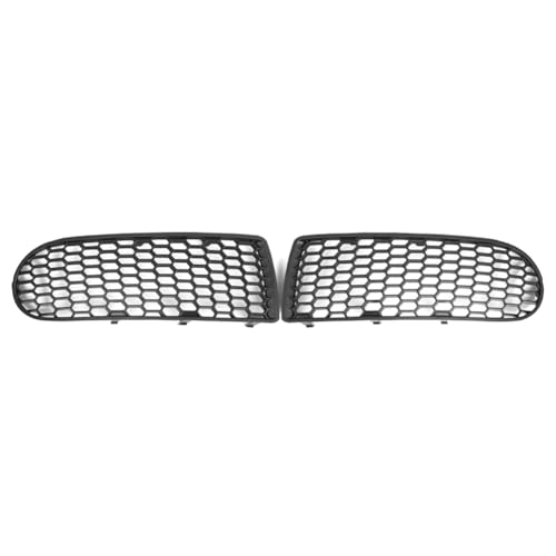 Cndoci37 1 Pair Honeycomb Front Lower Grill Mesh Bumper Fog Light Grille ABS Black For VW Beetle Convertible 2005-2010 Car