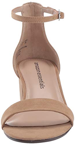 Amazon Essentials Women's Nola Heeled Sandal, Tan, 7 B US - Image 3