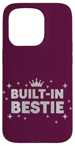 �r���g�C�� Bestie Sister �}�b�`���O �N���E�� �X�^�[ �X�}�z�P�[�X iPhone 15 Pro �p