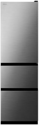 （23:30時点） 日立 冷蔵庫 幅54cm 315L 左開き R-V32VL S グラファイトシルバー まんなか野菜 シンプルデザイン