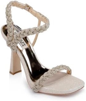 Badgley Mischka Women's Fennel Braided Spool Heel