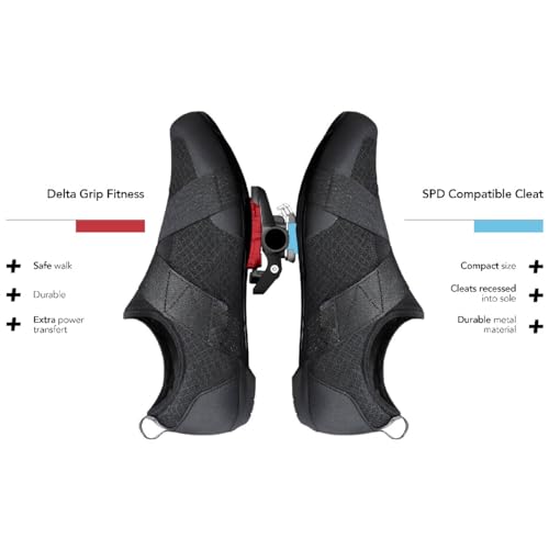 Pédales KEO Indoor double face SPD Delta pour optimiser le transfert de puissance