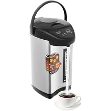 4L/4.23Qt Electric Hot Water Dispenser Stainless Steel Instant Auto Hot Water Boiler and Warmer with Insulated Countertop Water Heater for Tea|Coffee Black
