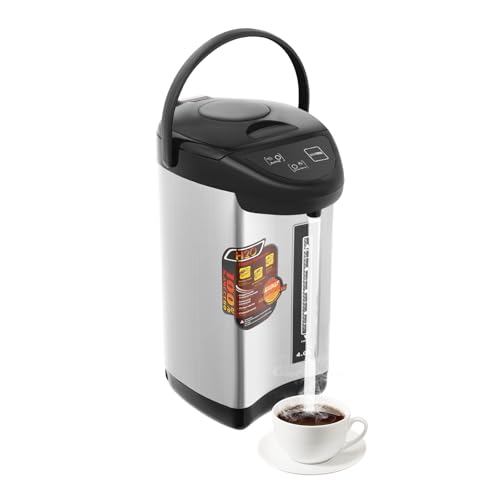 Dispensador eléctrico de agua caliente 4.2 Qt negro miniatura 1