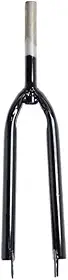 Garfo 29 Over Sem Rosca Aço 28.6mm Rígido Sem Freio/Ferradura Preto Brilhante