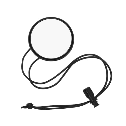 FOYTOKI Glass Mini Swimming Mirror for Diving Snorkeling Us Dive Outdoor Rescue Signal Mirror with Lanyard