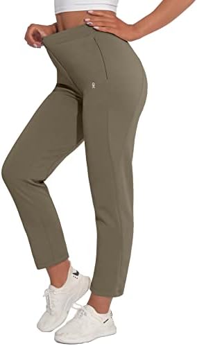 Little Donkey Andy Womens Soft Sweatpants Lounge Pants Track Running Joggers with Pockets Stretch Comfy Casual Athletic Leggings Drawstring Workout Pants for Yoga Hiking Travel Golf Gothic Olive XS