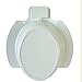 Queraltó - Bidet Portatil Acoplable al Inodoro, Blanco, 9 x 25 x...