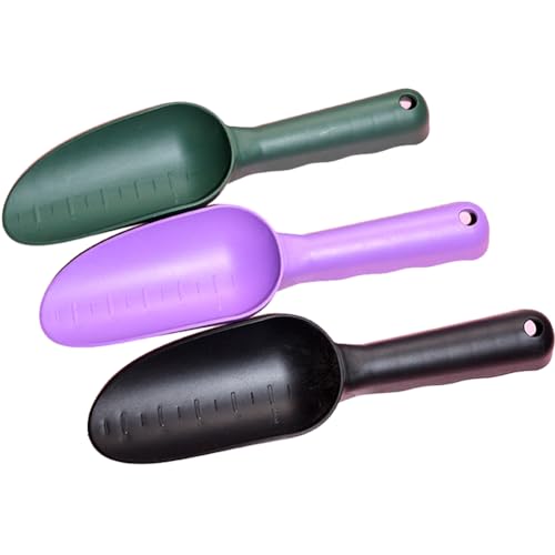 3Pcs Home Garden Shovel Plastic Gardening Shovel Hand Trowel Transplanting