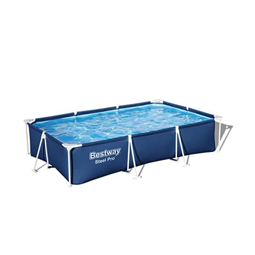 Bestway Steel PRO Frame - Set Piscina con Pompa Filtro, 300 x 201 x 66 cm, Colore: Blu Scuro