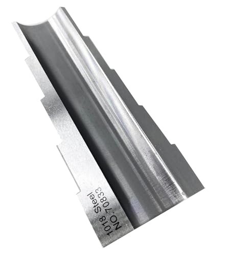 Bloque de calibración de acero 1018 con 5 pasos de 0.100" a 0.500" para medidor ultrasónico de espesor miniatura 6