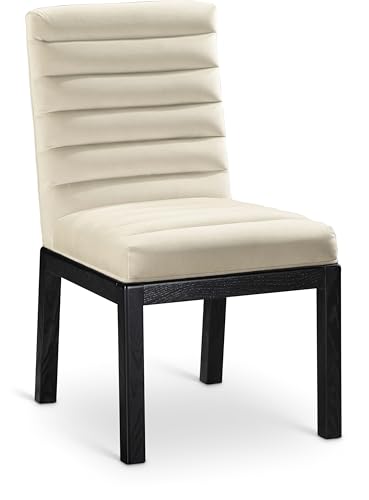 Meridian Furniture 902Cream-C Evelyn Collection Modern | Contemporary Dining Chair