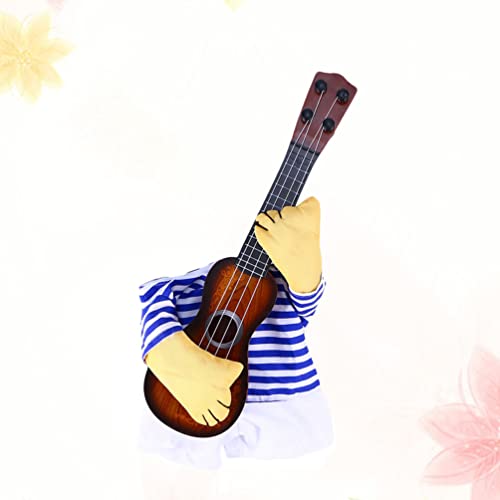 Disfraz de guitarra para perro tamaño M ibasenice miniatura 5