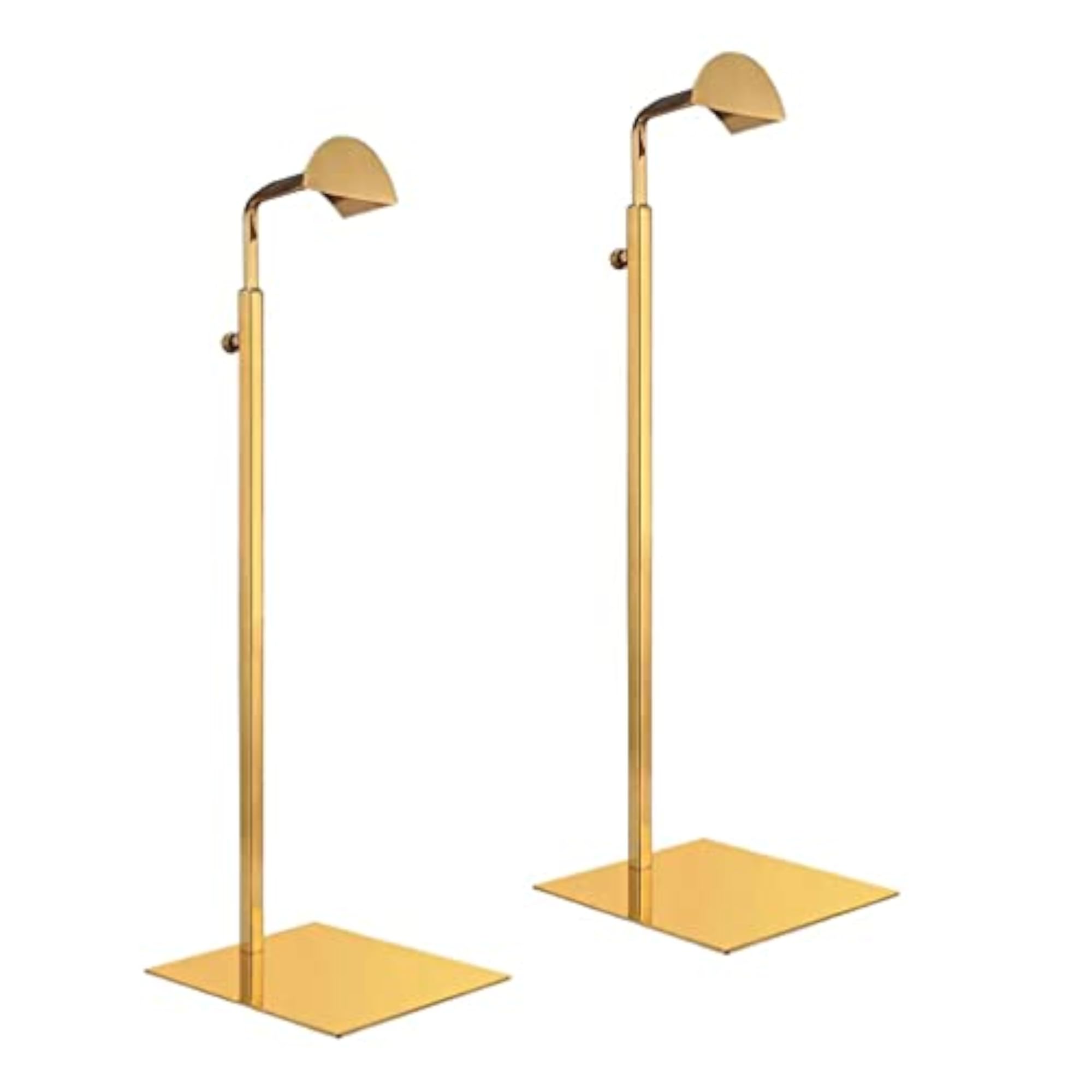 Height Adjustable Display Stand Rack Holder for Handbags, Golden