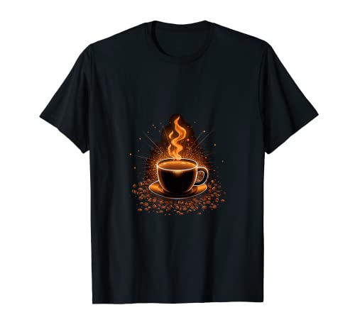 Coffee Lover Coffee Beans Cafeína Cafeína Beber Barista Camiseta