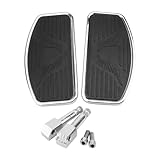 Motorrad Vorne Hinten Breite Fahrer Fuß Rest Dielen Universal Ruhepedal Motorrad(2)