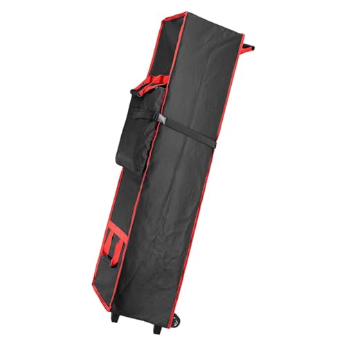 Fenteer Bolsa de Transporte con Ruedas para toldo, Bolsa de Almacenamiento portátil con asa, Tela Oxford Resistente al Agua, 132cm X 25.4cm X